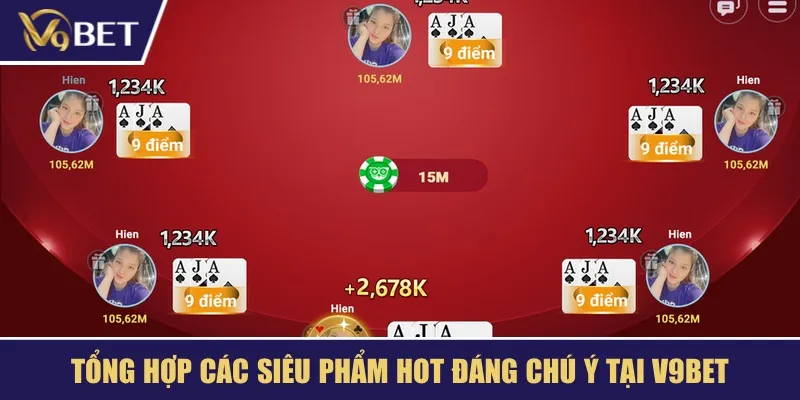 Top tựa game bắn cá ăn khách nhất tại sảnh Bắn cá V9BET
