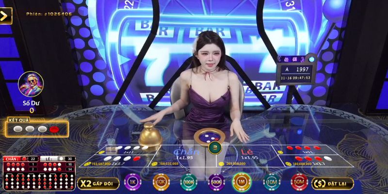 Bàn cược Live Tài Xỉu và Xóc Đĩa với Dealer thực tế tại sảnh cược V9BET